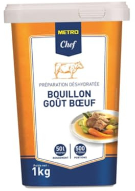 METRO Chef Bouillon de boeuf 50 L - 1 kg