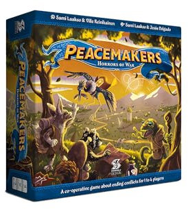 Peacemakers: Horrors of War + Erweiterung Shared Nightmares | Kooperatives Storytelling Brettspiel | 1-4 Spieler | Englische Ausgabe