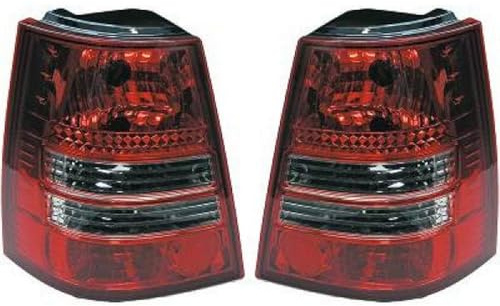 Rückleuchten Set Fahrer- und Beifahrerseite Links+Rechts Rot/Weiss passend für VW Golf 4 Variant 97-03
