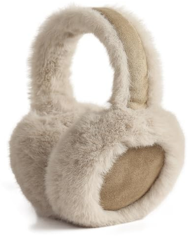 Dwenarry Women Winter Ear Muffs Warm Earmuffs Ladies Foldable Ear Warmer