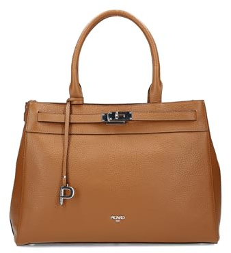 Picard Damen Shopper POPPY | Handtasche Damen aus Echtleder mit Reißverschluss | elegante Schultertasche mit abnehmbarem Gurt | Ideal für Business, Alltag, Freizeit