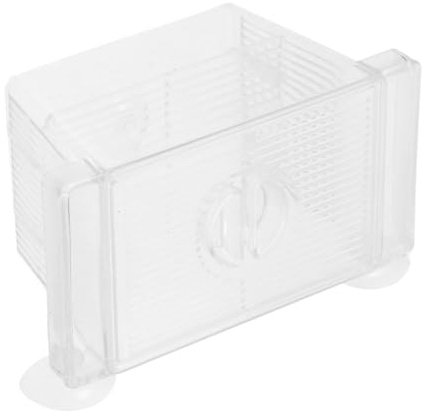 GALPADA Aquarium Fish Breeding Box Suction Cup Double Layer Fish Tank Incubator Divider Suitable for Betta and Fry Separation