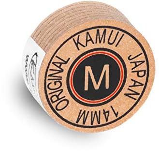 KAMUI Original laminierte Billard-Queue-Spitze – 1 Stück