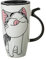 lachineuse Objeto de decoración asiática, Porcelana, Multicolor 2, 1 Unidad (Paquete de 1)