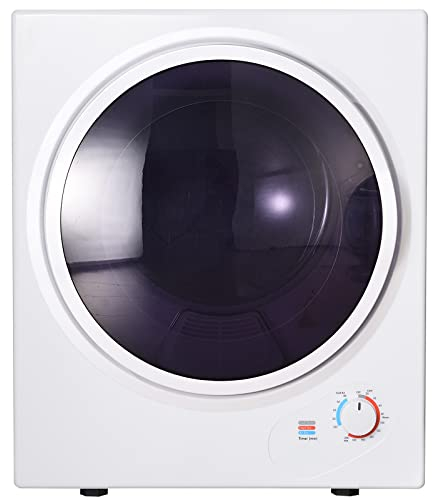 ZWJABYY Sèche-linges à évacuation,Sèche-linges,Chargeur Frontal,850W,Chauffage en CéRamique PTC,Filtres Doubles,Réglable jusqu'à 65°C,minuterie 20 à 200 MN,Compact