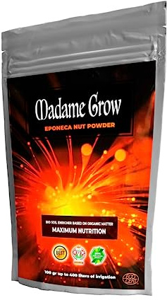 Fertilizzante Biologico in Polvere - Nutrizione della tua Pianta 420 - A Base di Zucchero di Barbabietola - Eponeca Nut Powder - Madame Grow (100 gr)