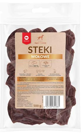 Maced Snack para Perros Ternera Aves 500 g