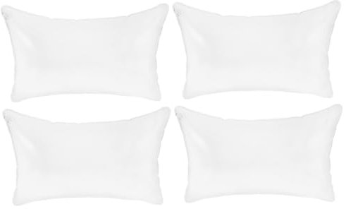 Amosfun 4 Stück Aufblasbare Camping Outdoor Aufblasbare PVC Couch Aufblasbare Wurfkissen Wasserabweisende Kisseneinlage Kissenteil Sofa