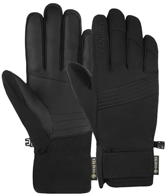 Reusch Gore-TEX Skihandschuhe für Herren & Damen | warm & wasserdicht | winddicht & atmungsaktiv, Softshell-Winterhandschuhe für Ski, Outdoor & Piste, Größe 6,5-11, Fergus GORE-TEX