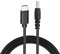 Nodcows Câble d'entrée DC vers type C USB-C 5,5 x 2,5 mm, Câble PD 65W pour Ordinateurs Portables, Routeurs, Moniteurs LCD, 1,5m Câble Type C pour Charge Rapide 20V