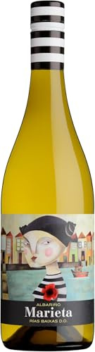 Marieta vino blanco Albariño D.O. Rías Baixas (Paquete de 6)