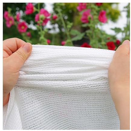 PHATM Malla de Sombra Al 30% con Ojales, Malla de Sombreado para Invernadero, Malla Resistente a Los Rayos UV para Invernaderos Jardines Patios Plantas Flores Gallineros Cocheras(3x8.0 m(10x26ft))