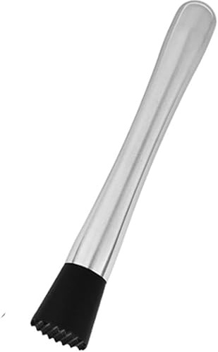 Professional Muddler for Cocktails Set - Stainless Steel Muddler Old Fashioned Cocktail Kit Ice Crusher - Cocktail Set Bartender Kit for Home Bar - Fruit Crusher for Mojito