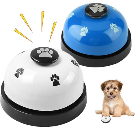 Funngy Trainingsglocken für Haustiere,2 PCS Hund Trainingsglocken Haustier-Trainingsglocken für Hundekatzen Türglocken für Hunde Pet klingel für Katzen und Hund Potty Training