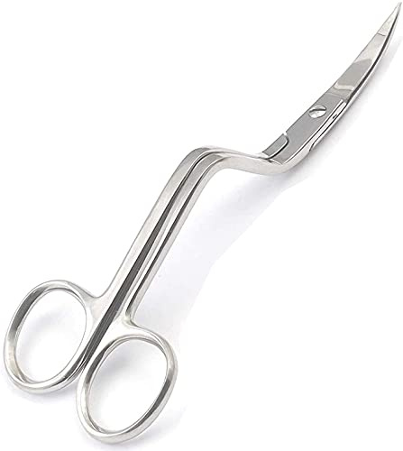 Universal Curved Bent Handle Scissor 6 Embroidery Tailor & SURGI Instruments by G.S ONLINE STORE