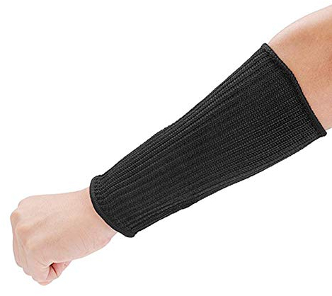 Akozon Schnittfeste Ärmel, 1 Paar Verhindert Schutz vor Kratzern Kratzer Hautirritationen UV Schutz Anti Schnitt Arm Schutz Abdeckung(#1)