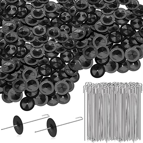 Photect Solar Panel Guard Clips Animal Guard Fastener Clips Solar Panel Animal Guard Roll Kit Stainless Steel Fastener Clips for Solar Panel Bird Wire Pigeon Fence (50 Packs, 25 mm)
