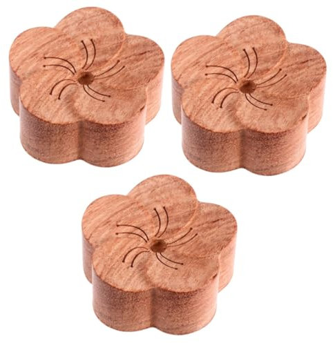 GLEAVI 3 STK Diffusor Für Zu Hause Autodekoration Für Kraftfahrzeuge Auto-lüftungsclip Raumluft Auto- Buche Büro Wagen Rosenholz