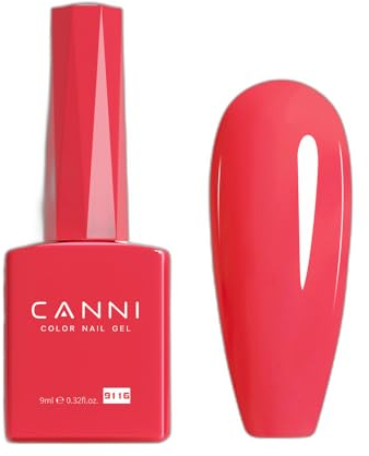 CANNI UV Negellack Gellack Gel UV Nail Art Klassischer und All MatchStil Soak Off Gelnagellack für UV Lampe 9116