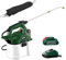 Mellif Akku Drucksprüher 4L,Drucksprühgerät mit 40 PSI Sprühdruck, 38-69cm teleskopierbare Düse,automatische Pumpe,transparenter Tank, kompatibel mit Makita Akku 18V, inkl.Mellif 2,0Ah Akku& Ladegerät