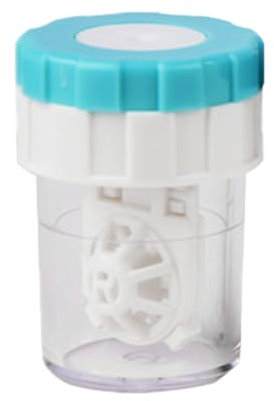 Lavadora De Lentes De Contacto, Limpiador Manual De Lentes De Contacto | Estuche De Rotación De Lentes De Contacto De Limpieza Manual | Contenedor Portátil Compacto Para Lentes De Contacto Para Viajes