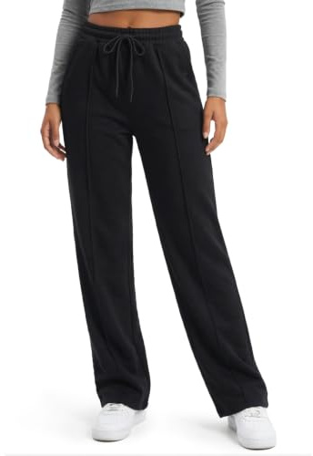 Zylioo Long Joggers for Women UK Tall Ladies Trousers Long Length Sweatpants Casual Lounnge with Deep Pockets