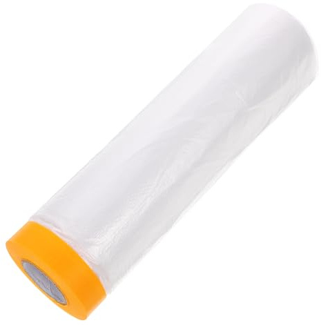 Kit D'isolation pour Fenêtres PE Transparent, Film Isolant Fenêtre | Film Thermique Fenetre Froid, Ruban Isolant Adhésif et Ruban de Positionnement, Réutilisable pour L'hiver
