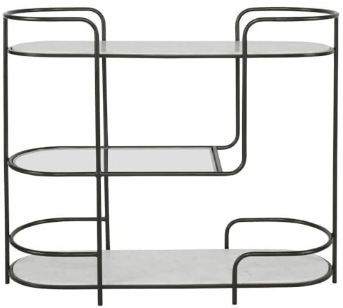 Uttermost Trolley Bar - Console-38 Inches Tall and 44 Inches Wide