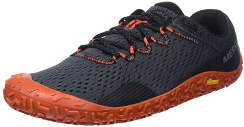 Merrell Men's Vapor Glove 6 Sneaker, Granite/Tang, 9