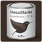 Berico Metallfarbe - Dunkelbraun - 0,7 Kg - 4in1 Premium Metallschutzlack - Direkt auf Rost - Für Stahl, Zink, Aluminium, Kupfer und Eisen