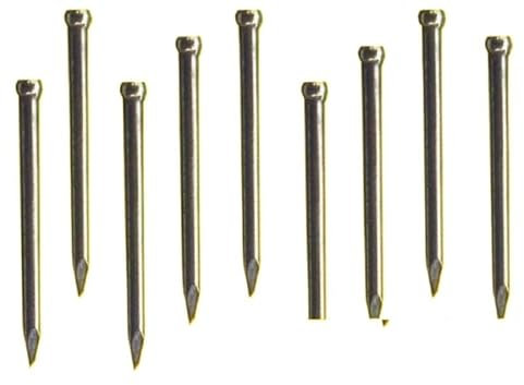 Clavos de Cemento,Clavos de Pared Tachuelas Clavos Clavos especiales de acero sin cabeza, clavos sólidos de EE. UU., accesorios for patas de piso de madera, clavos sin cabeza de acero puro(0.035)