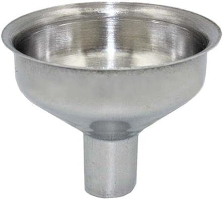 Stainless Steel Strainer Funnel Hip Flasks Pot Wine Filler for Transferring of Liquid, Fluid, Dry Ingredients and Powder, Kitchen and Dining Tools, Useful and Deft