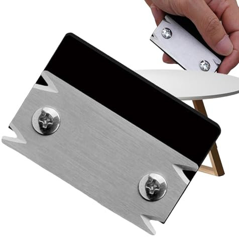 Pialla A Mano Bordatrice Per Legno - Strumento Portatile Antiruggine Con Raschietto Per Smussatura Filetti, Tagliabordi Manuale Per Finitura Laminato | Pialla Ad Angolo In Bachelite Con Taglierina Per