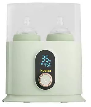 Chauffe-Biberon & Stérilisateur Bébé 6-en-1 – Chauffe Rapide, Décongélation, Stérilisation Vapeur, Maintien au Chaud – Écran LED – Compatible avec Tous les Biberons