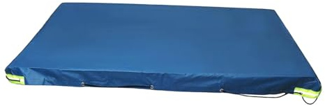 F Fityle Telone di copertura per rimorchio piatto adatto alla maggior parte dei rimorchi con strisce riflettenti impermeabile antivento per tutte le stagioni, 211x116x8cm