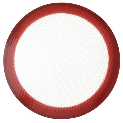 Alipis Tapete Redondo de Silicona para Hornear 25,4 Cm, Esterilla Antiadherente Resistente al Calor, Silicona Grado Alimenticio, Reutilizable para Panadería Casera y Color Aleatorio