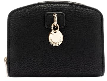 Fiorelli Women's Lucy Coin Purse, Full Zip Closure Wallet, 10 Card Slots, Faux Leather, Black