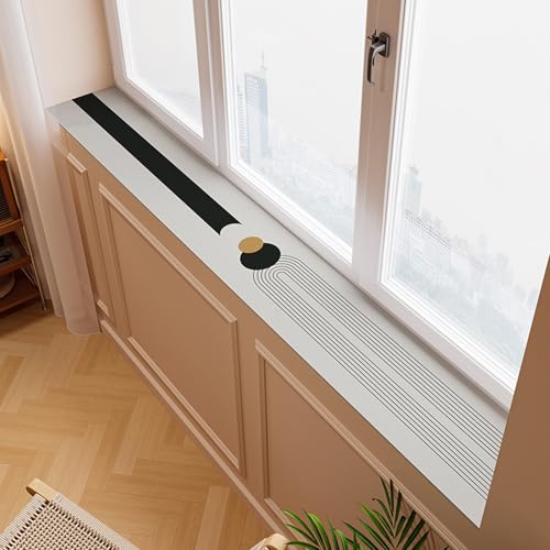 RobustWeg Tapete para AlféIzar De Ventana,Tapete Impermeable para Ventana Salediza,Impermeable Y FáCil De Limpiar,Secado RáPido,para AlféIzar De Ventana,BalcóN,Ventana De BahíA,Armario
