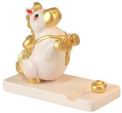 Supporto per telefono | Decorazioni per cellulare a forma di cavallo | Supporto per telefono | Per ragazze, adolescenti, bambini, donne, casa, toeletta ufficio, calza di Natale