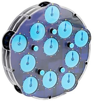 Bwuikim Clock Toy Children Kids Antistress Speedcubing for Kids Teenagers Educational Gadgets Puzzle Clock Cognition