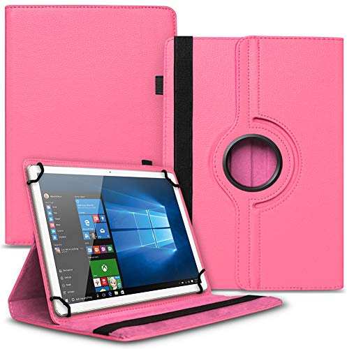Tablet Hülle kompatibel für Samsung Galaxy Note 10.1 2014 Edition Tasche Schutzhülle Case Universal Cover aus Kunst-Leder 360° Drehbar