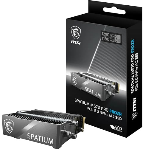 MSI SSD SPATIUM M570 Pro PCIe 5.0 NVMe M.2 2TB FROZR