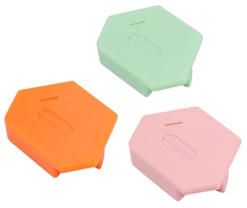 LetCart Magnetisk sömguide för symaskin, 3 stycken multifunktionella polygonal fållare med skala, universella sytillbehör för symaskiner