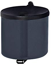 Certeo | Wandascher | flammverlöschend | 2,25 l | Stahl | graphit