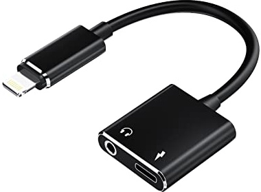 Écouteurs Câble Aux Adaptateur Lightning Jack Casquettes Accessoires 3,5mm Casque Rapide Charge pour Apple Iphone 14 13 12 11 Pro Max 7 8Plus X SE pour iPad Air Répartiteur Prise Chargeur