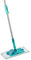 Leifheit Bodenwischer POWER CLEAN micro duo Telescope,Wischer für Alle, rückenschonender Teleskopstiel 88-145cm, CleanBlade Reinigungsklingen für alle Hartböden und Mikrofaser Wischbezug, Click-System