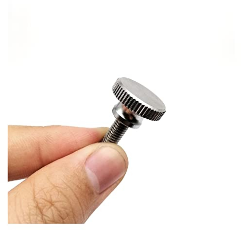 Rändelschrauben, M2,5 M3 M4 M5 M6 M8 DIN464 GB834 304 A2 Edelstahl Glaswand Rändelschraube Einstellschraube Rändelschraube handfest anziehen (Farbe: 8 mm, Größe: M2,5 (2 Stück)) (Color : 10mm, Size