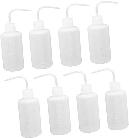 KITANDOVE Gießkanne 250 Ml Für Pflanzen Und Blumen Mit Skaleneinteilung Und Gebogener Düse Geeignet Für Garten Und Innenbereich