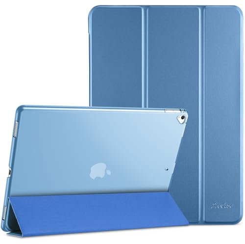 ProCase Smart Case for iPad Pro 12.9 1st and 2nd Generation (2015 and 2017 Model), Stand Cover Support Auto Sleep/Wake -Blue