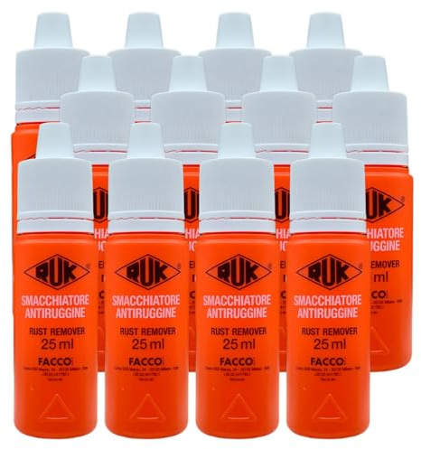 Smacchiatore Antiruggine, Elimina Ruggine e Strinature Dai Tessuti 25ml (12)